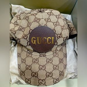 Gucci gg canvas baseball cap